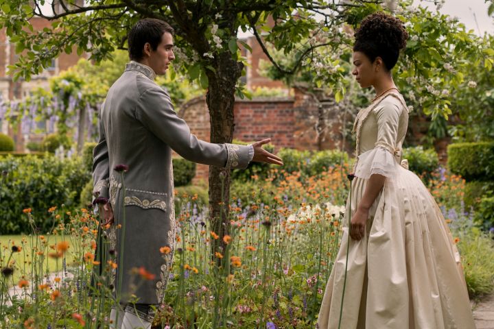 Queen Charlotte: A Bridgerton Story production stills