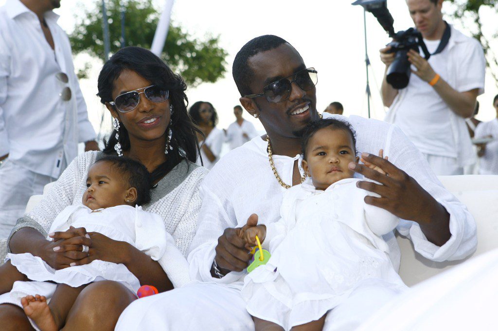 Diddy and Kim Porter