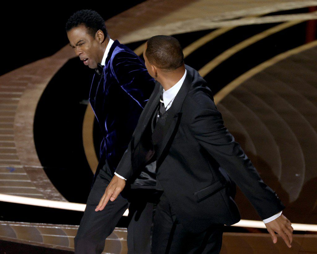 Will Smith Slapping Chris Rock