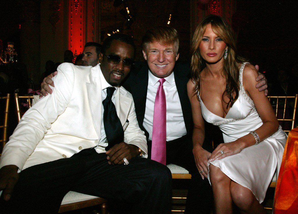 Diddy, Donald Trump, Melania Trump