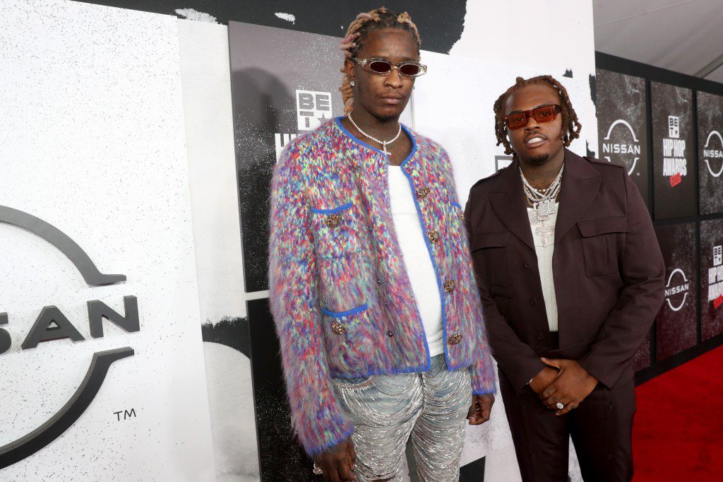 Young Thug and Gunna