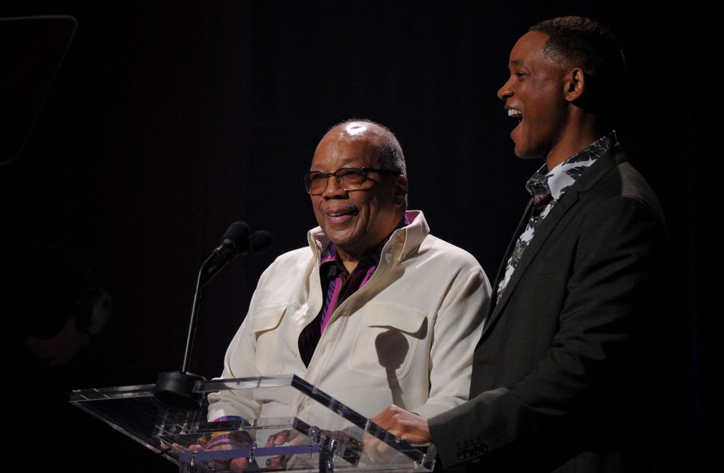 Will Smith and Quincy Jones