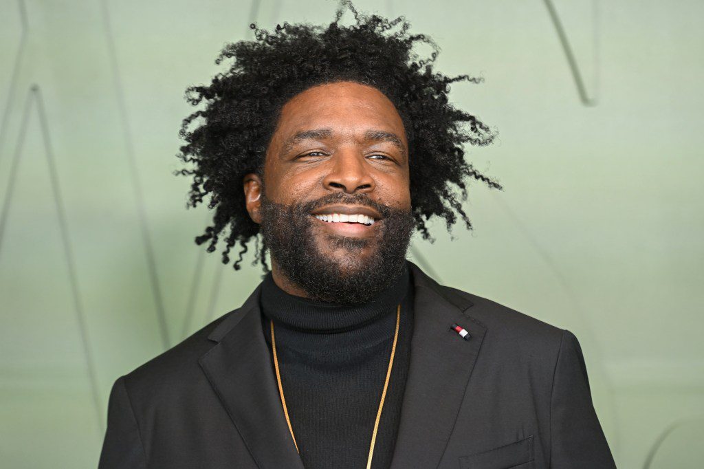 Questlove smiling