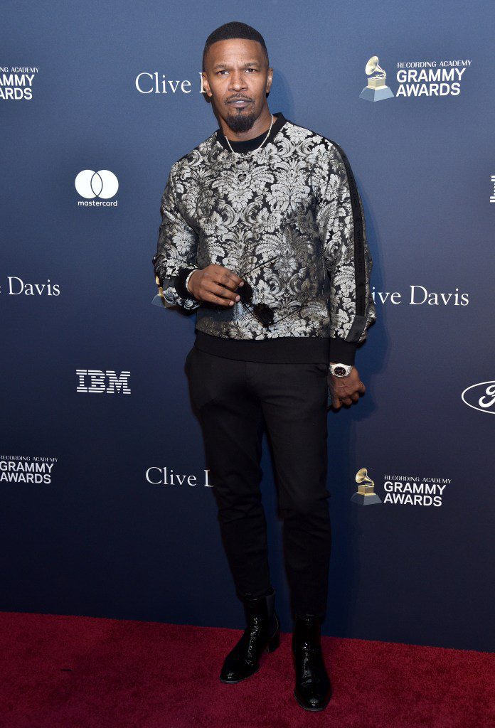 Jamie Foxx on red carpet