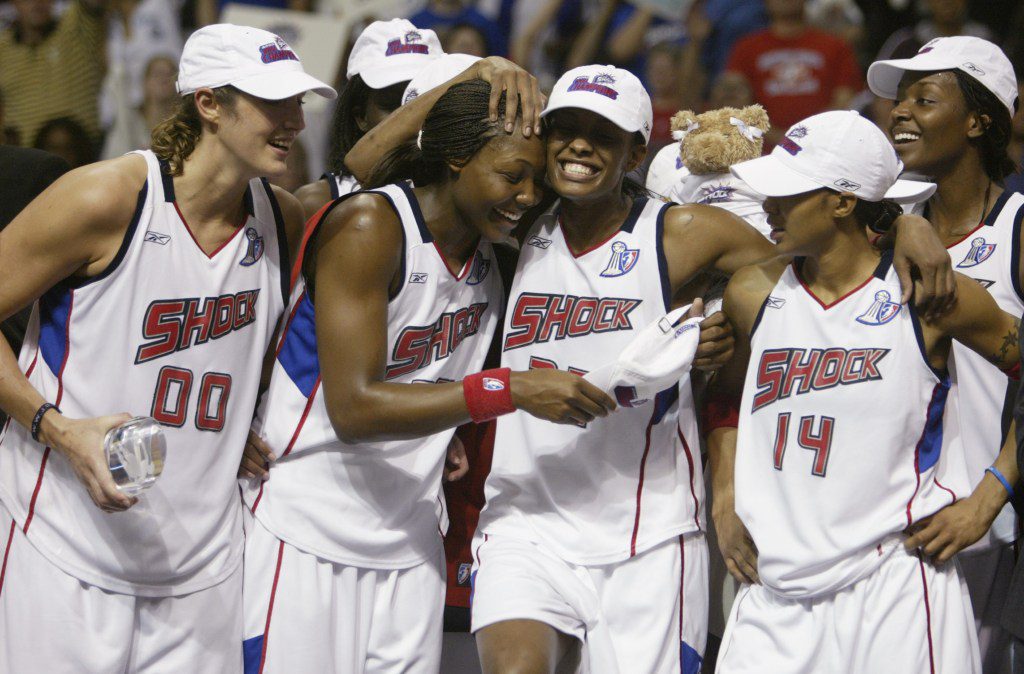 Detroit Shock 2003 WNBA champions