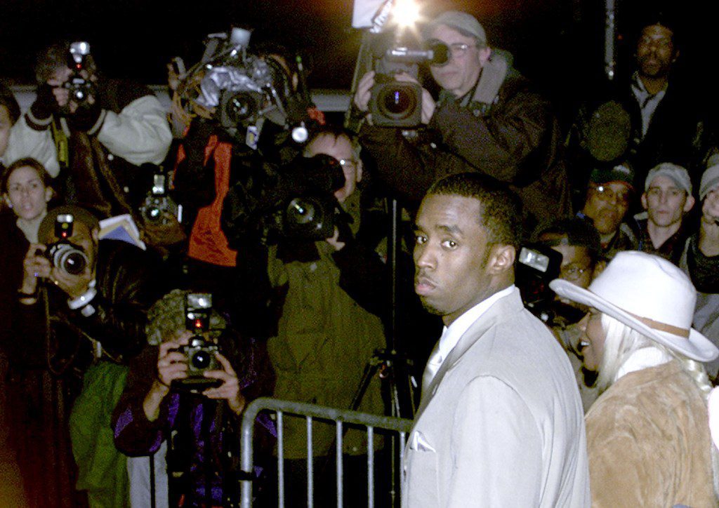 Diddy wearing suit