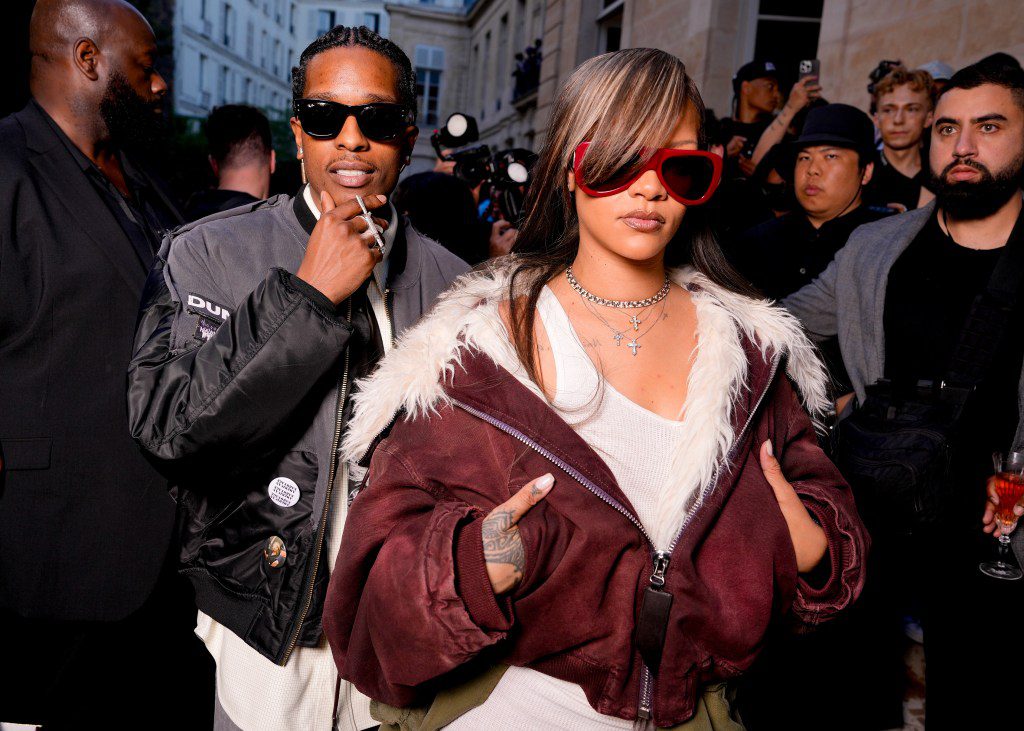 A$AP Rocky and Rihanna