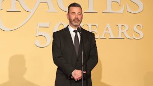 Jimmy Kimmel at The Alliance For Women In Media Foundation's 50th Annual Gracie Awards Gala